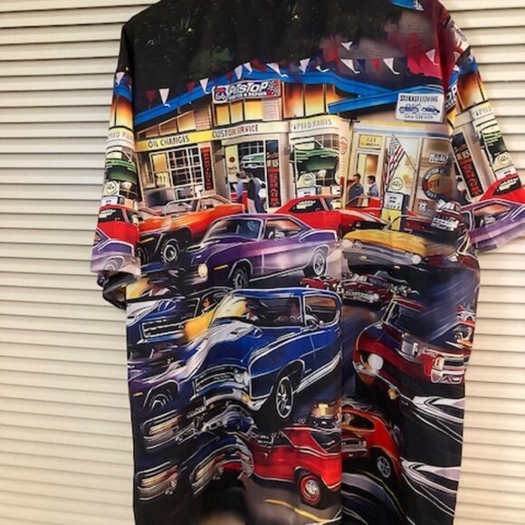 Make an offer Men's 4xl Muscle Car Shirt Designed in California - Picture 3 of 3